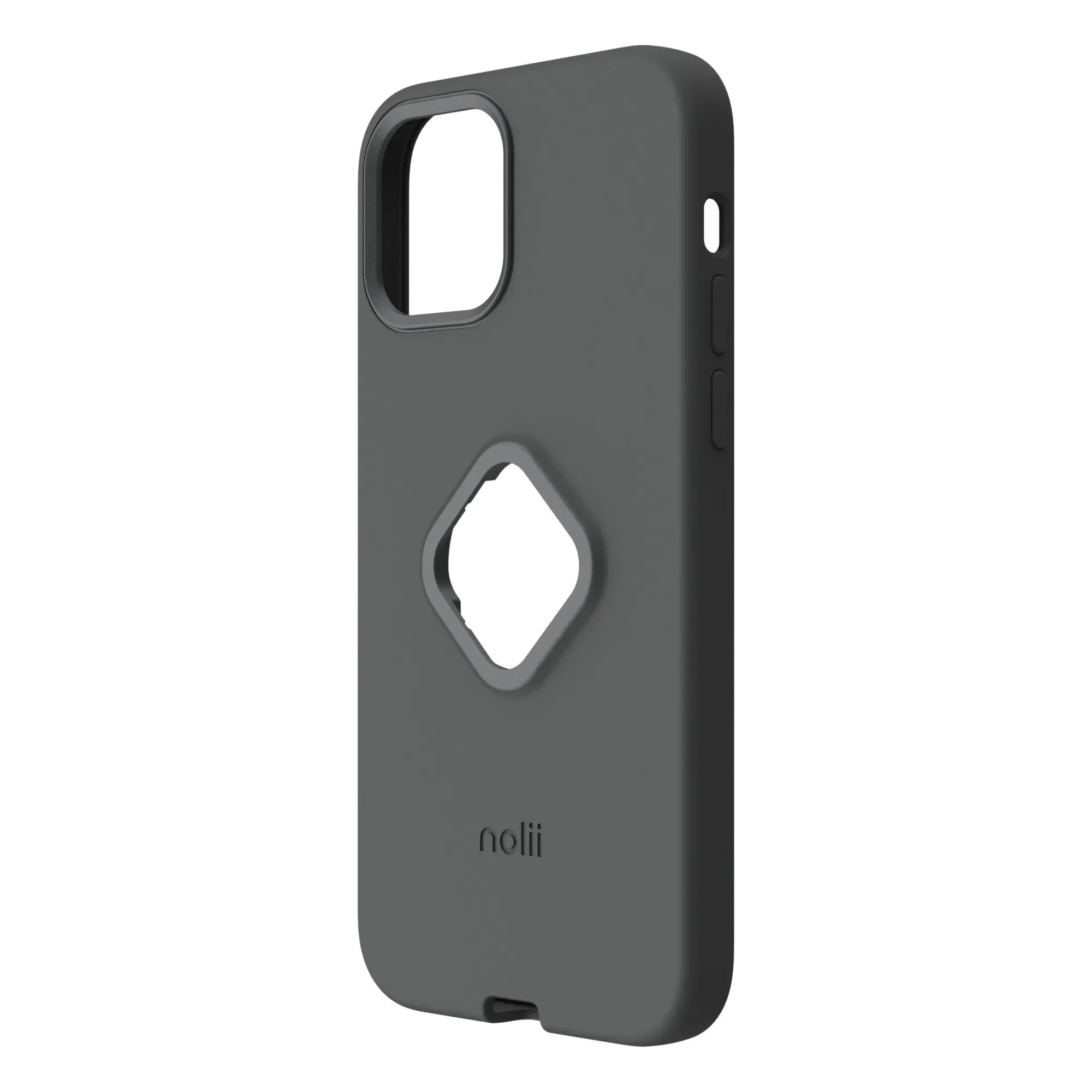 Nolii - Çift iPhone Kılıfı | Koyu Gri