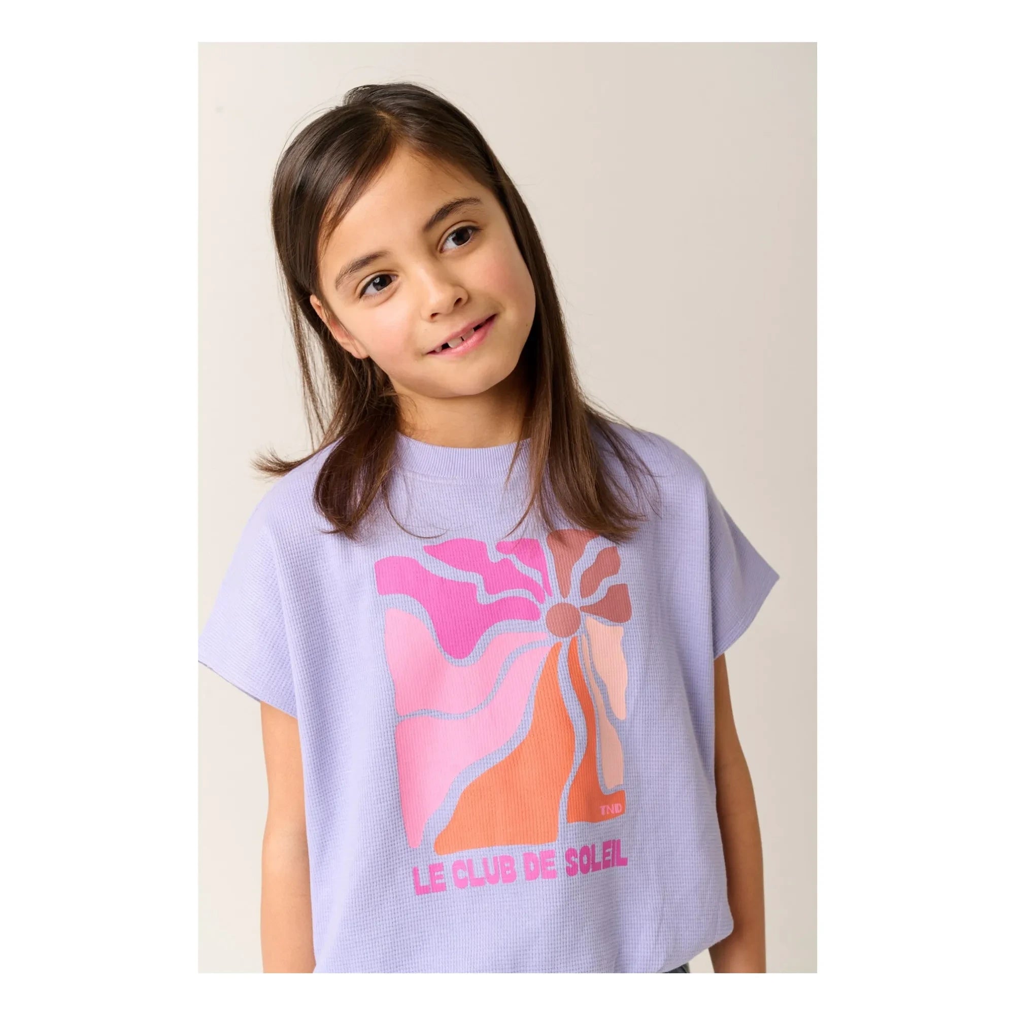 Tumble N'Dry - Camiseta Nespola de algodón orgánico | Lavanda