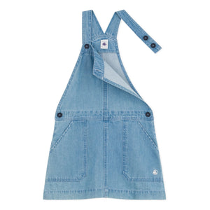 Petit Bateau - Vestido Meduse Denim Tulum | Azul denim
