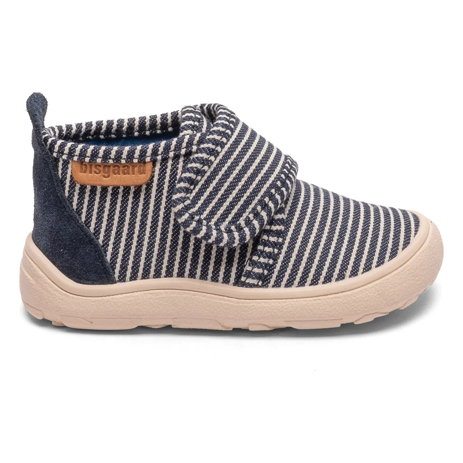 bisgaard - Zapatillas antiarañazos a rayas | Azul marino
