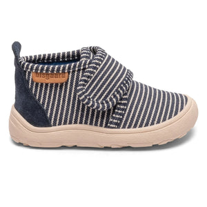 bisgaard - Zapatillas antiarañazos a rayas | Azul marino