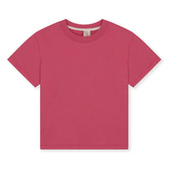 Gray Label - Büyük beden organik pamuklu T-shirt | Fuşya