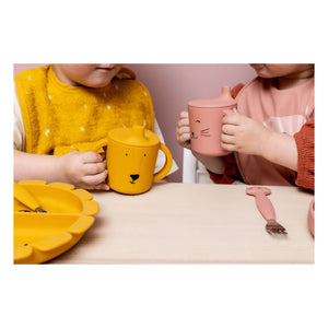 Trixie - Vaso de Aprendizaje de Silicona Sr. León | Amarillo