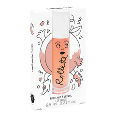 Nailmatic Kids - Brillo de labios de melocotón en roll-on | Naranja