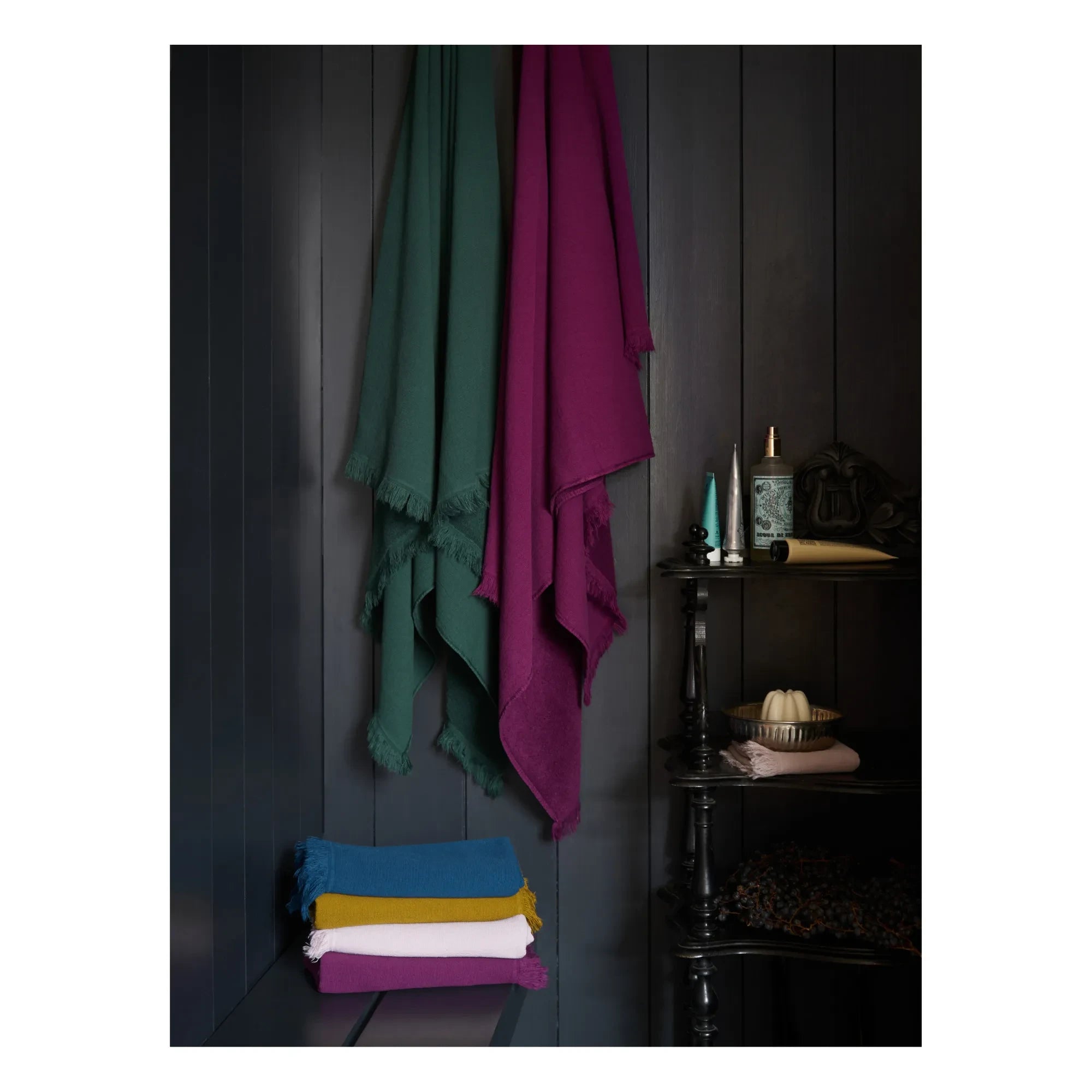 La guinda del pastel - Toallas de invitados - Set de 2 | Carmesí