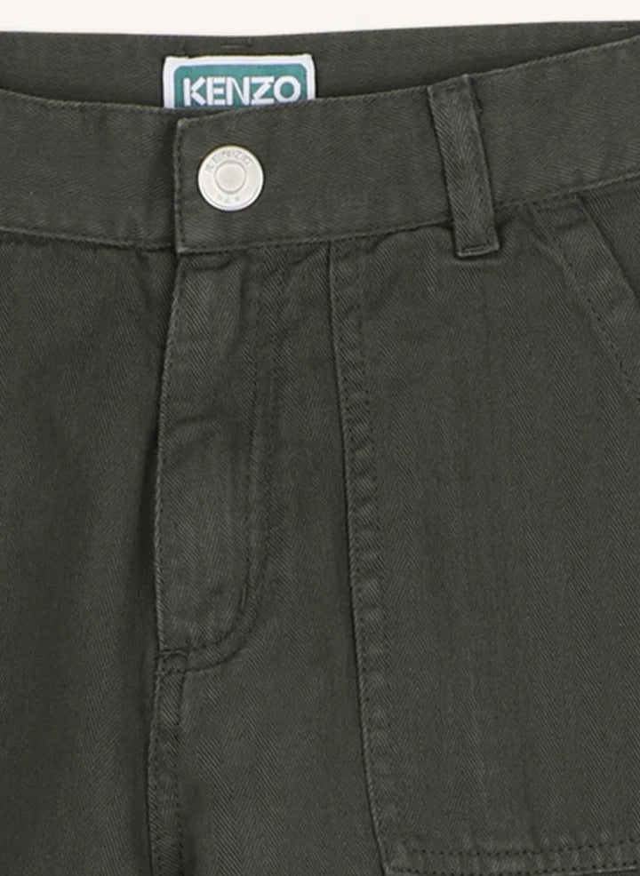 Kenzo - Pantalón de cinco bolsillos | Gris carbón