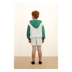 Tinycottons - Pantalones cortos a rayas | Blanco
