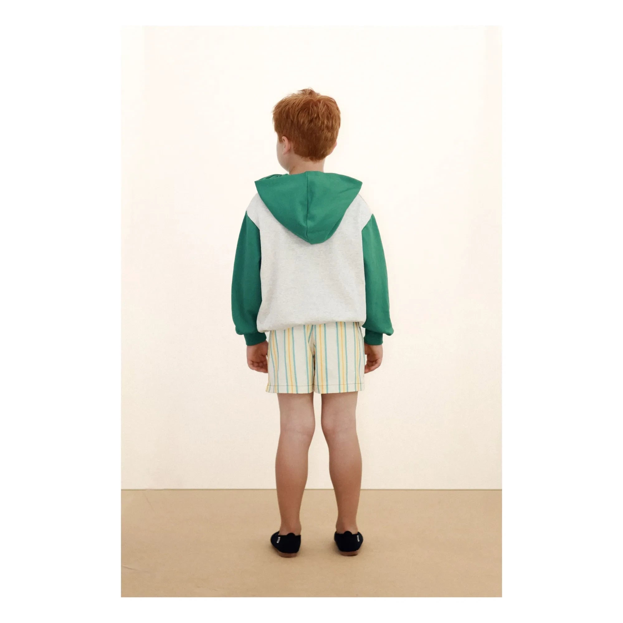 Tinycottons - Pantalones cortos a rayas | Blanco