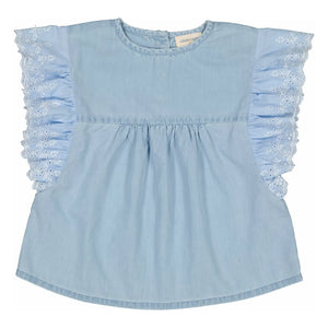 Louis Louise - Blusa vaquera Jasmin | Azul