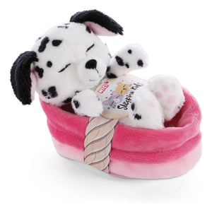 Nici - Peluche dálmata - Sleeping Pets | Blanco