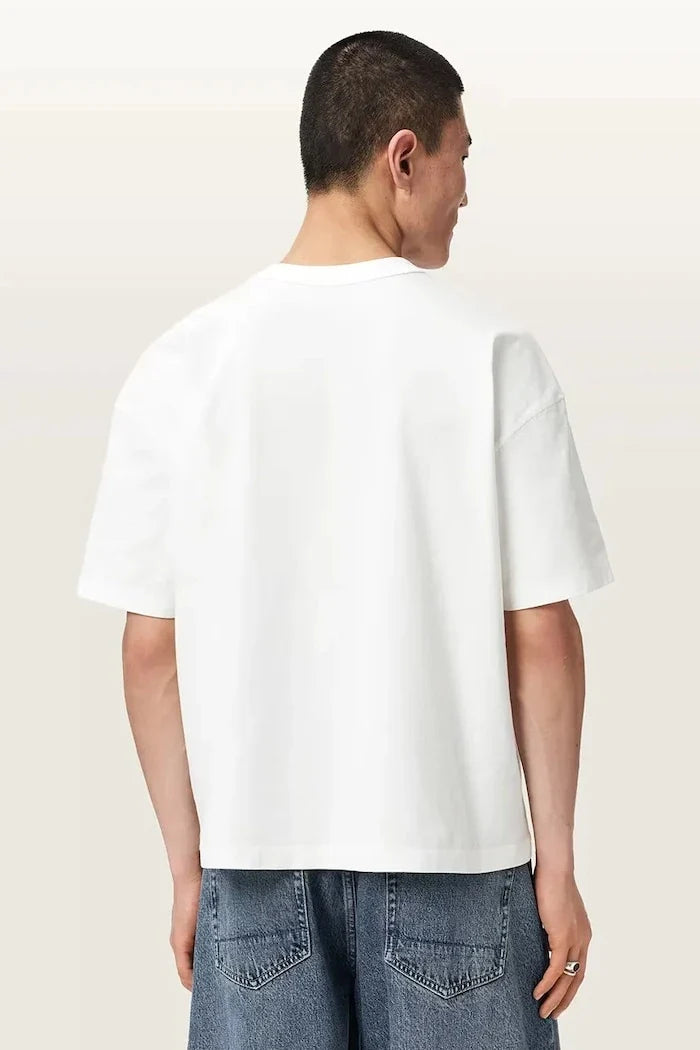 AllSaints camiseta de algodón para hombre ANGELINO