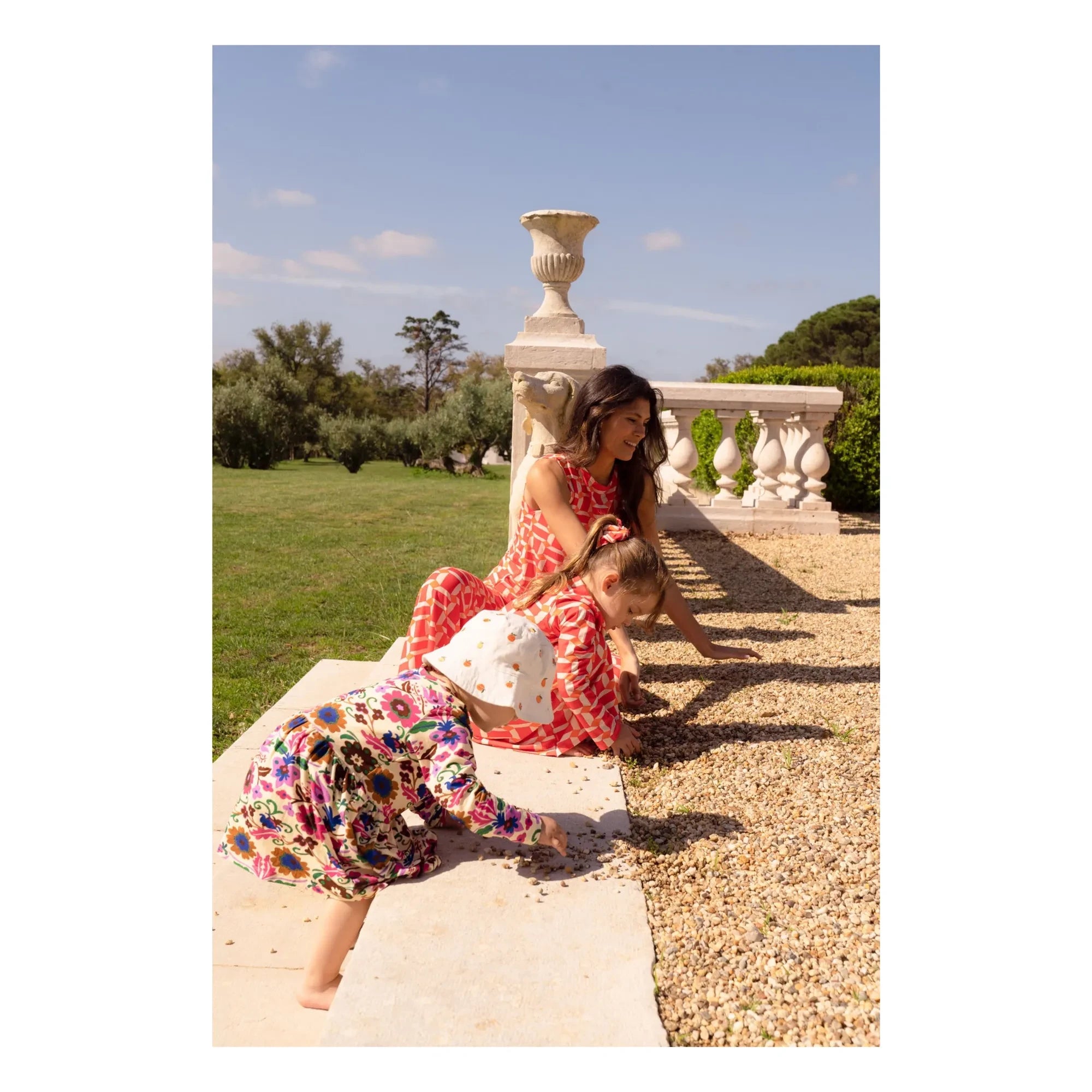Paloma Collection - Vestido de flores de México - Colección infantil | Morado