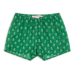Konges Sløjd - Pantalones Cortos de Mezclilla de Algodón Orgánico | Verde