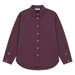 Hod - Ketty Poplin Gömlek | Bordo