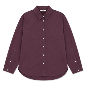 Hod - Ketty Poplin Gömlek | Bordo