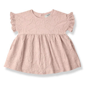 1+ in the family - Vestido bordado Satuna | Rosa empolvado