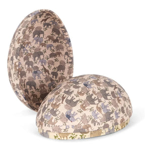 Konges Sløjd - Manta de Pascua de huevo y conejo | Beige