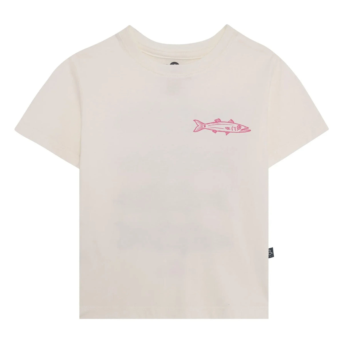 Pepita & Me - Camiseta estampada Barracuda | Blanca