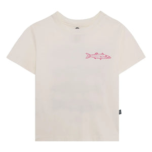 Pepita & Me - Camiseta estampada Barracuda | Blanca