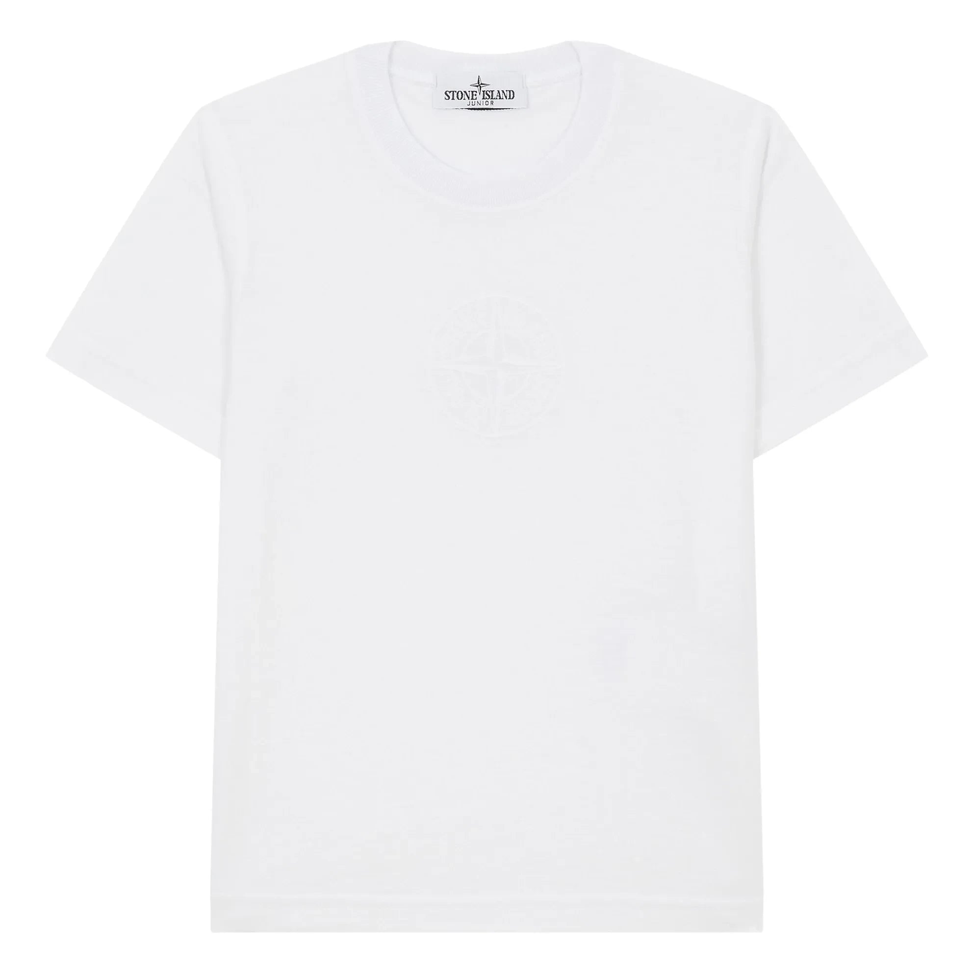 Stone Island - Camiseta Lisa | Blanco