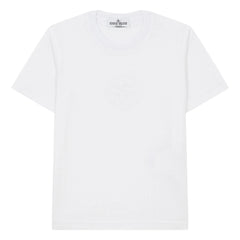 Stone Island - Camiseta Lisa | Blanco
