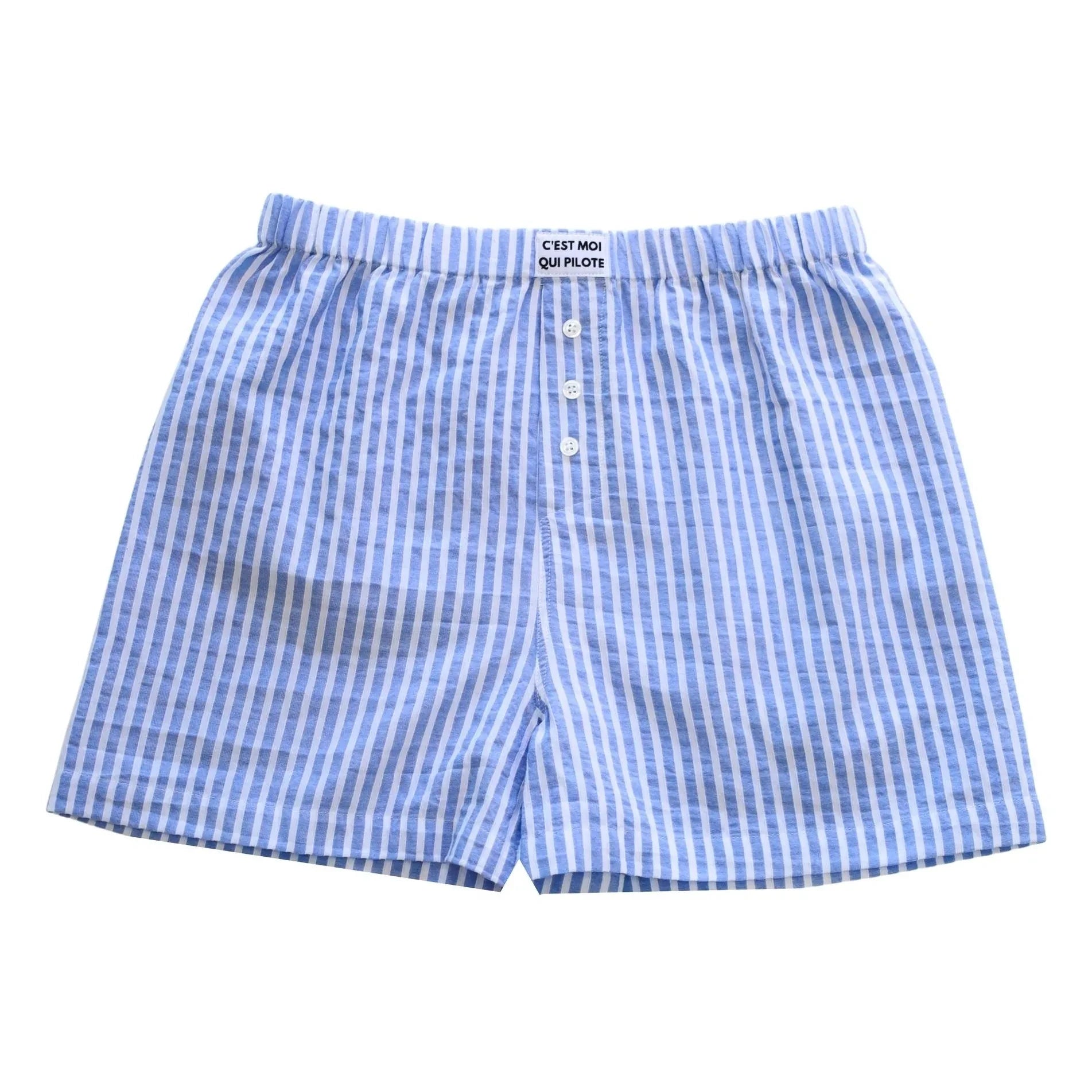 C'est moi qui pilote - Pantalones cortos a rayas | Mavi