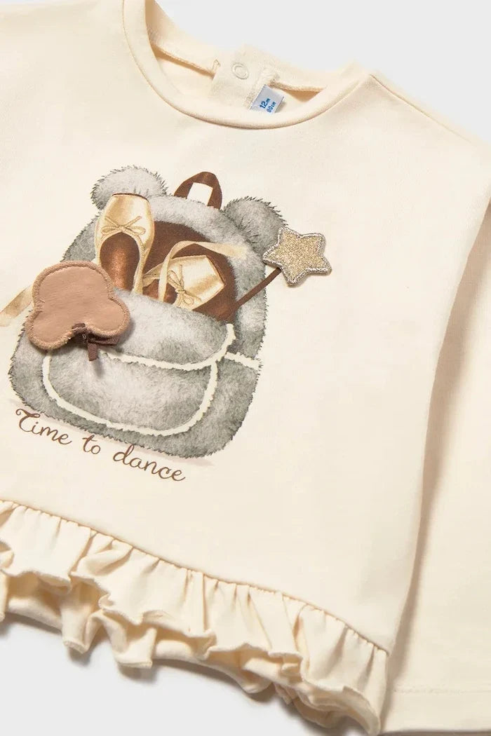 Blusa Mayoral de manga larga de algodón para niños