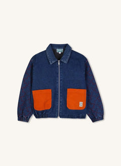 Kenzo - 1970 Denim Chaqueta con cremallera | Mavi