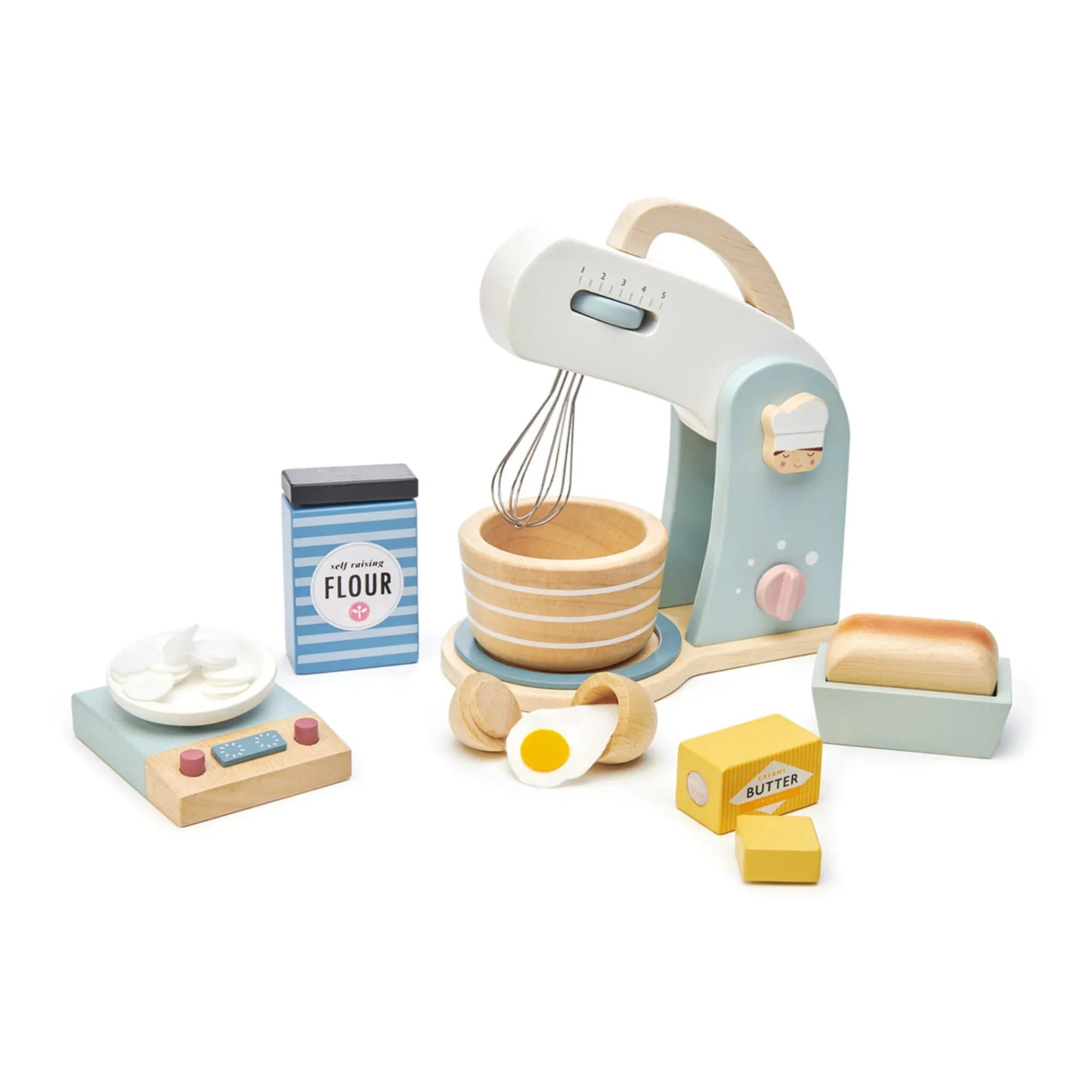 Tender Leaf Toys - Batidora de repostería de madera