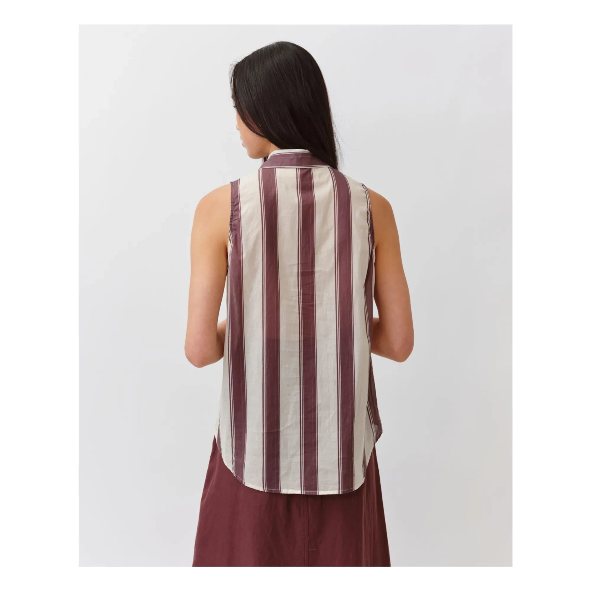 Diega - Camisa de Rayas Cheka | Crudo