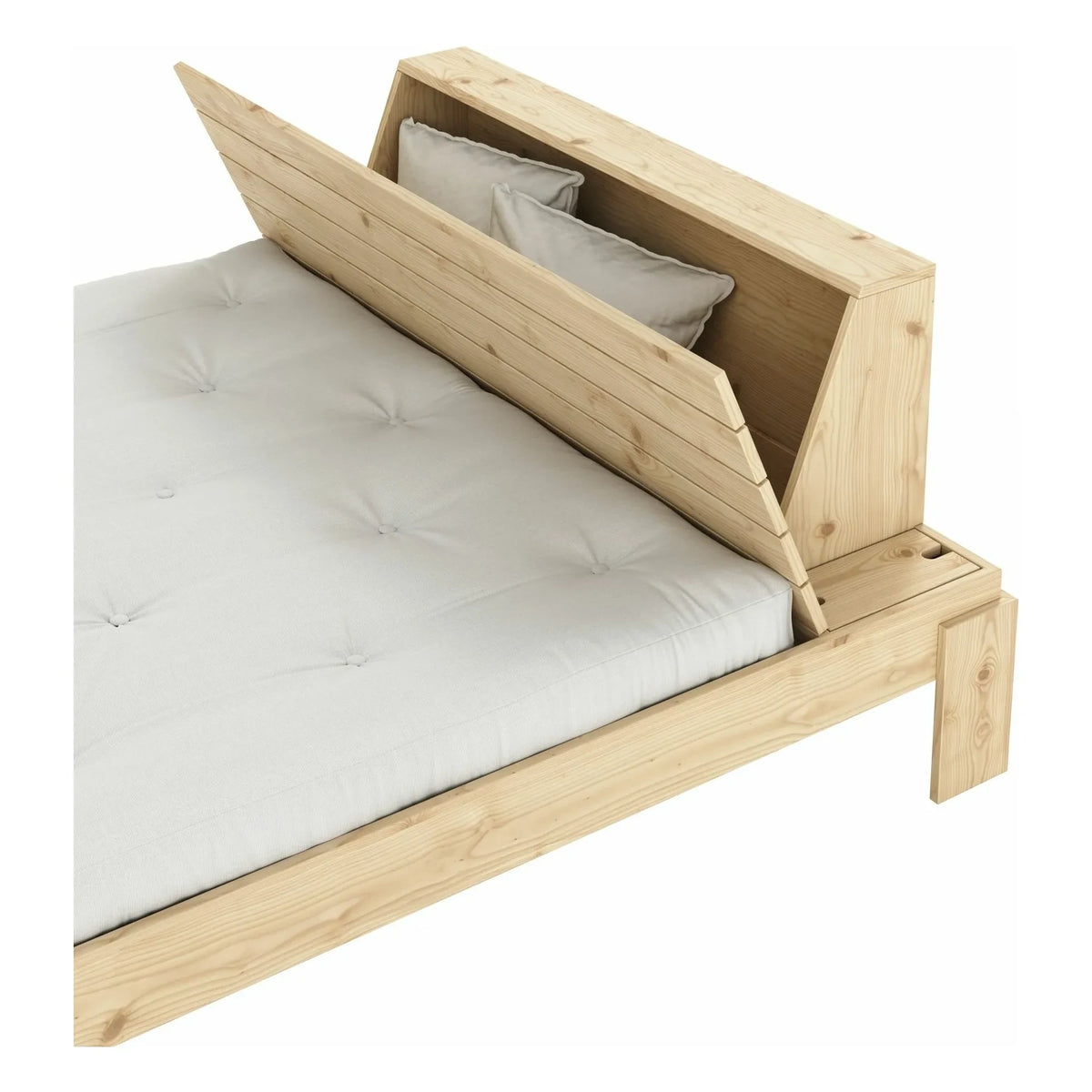 Karup Design - Cama de madera con cabecero "Layers"