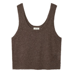 American Vintage - Top de Tirantes de Cachemira y Lana Bodyrow | Marrón