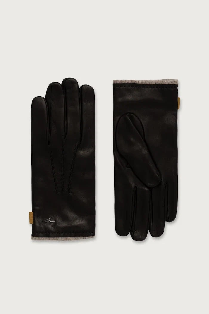 Guantes de cuero para hombre Paul&Shark