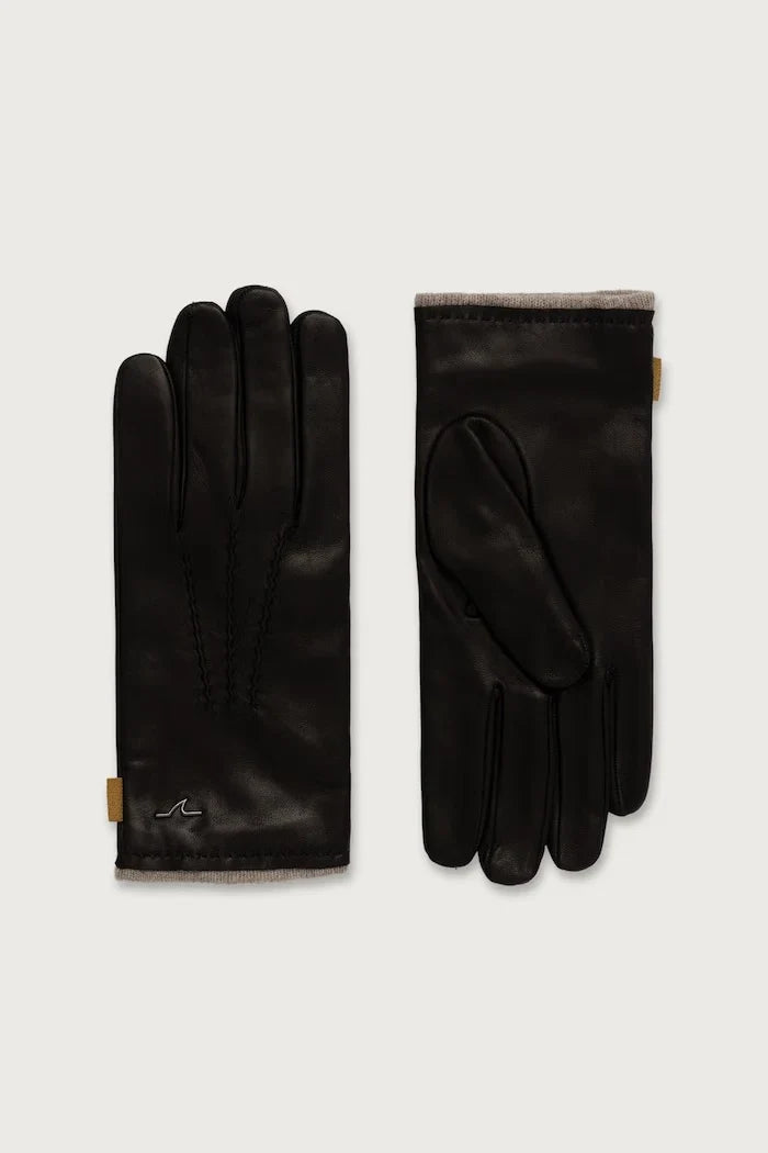 Guantes de cuero para hombre Paul&Shark