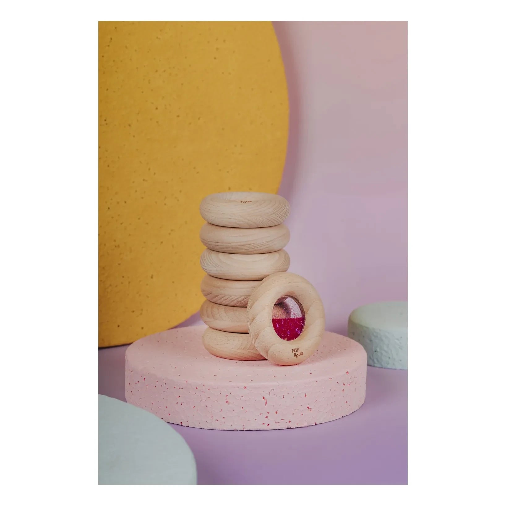 Petit Boum - "Calm" Duyusal Donut | Fuşya