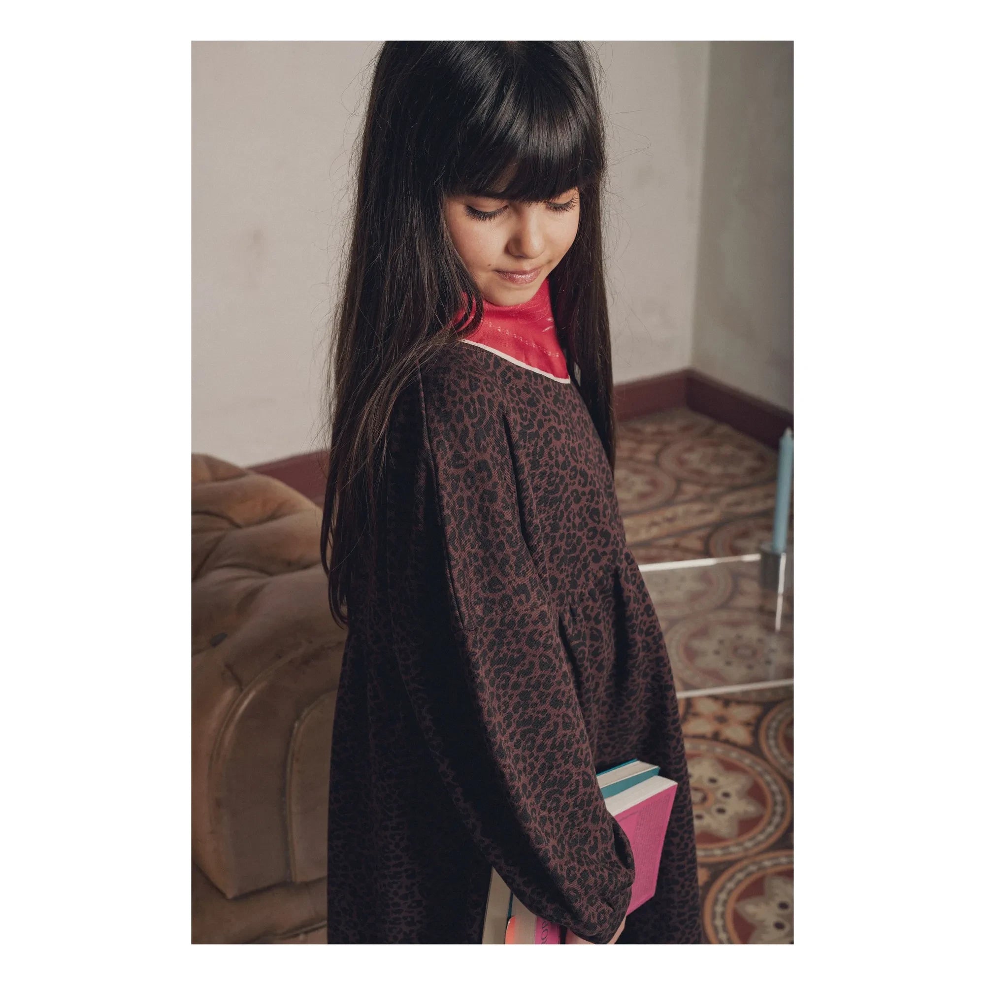 Marlot Paris - Vestido Leopard Leopoldine | Marrón