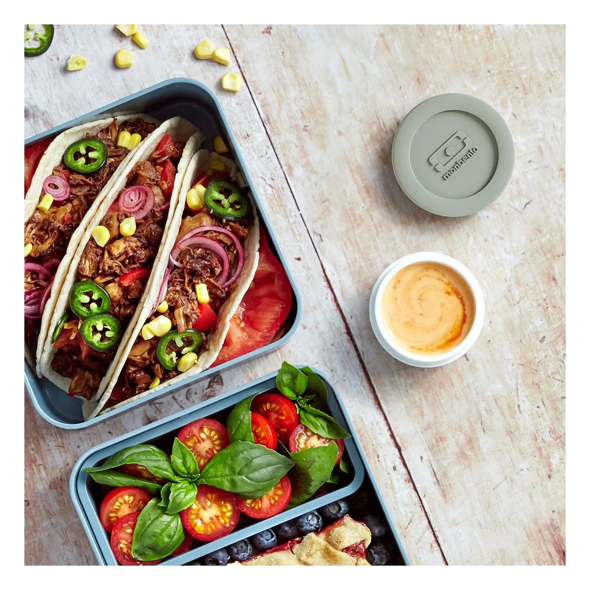 Monbento - Tartera para salsa | Verde