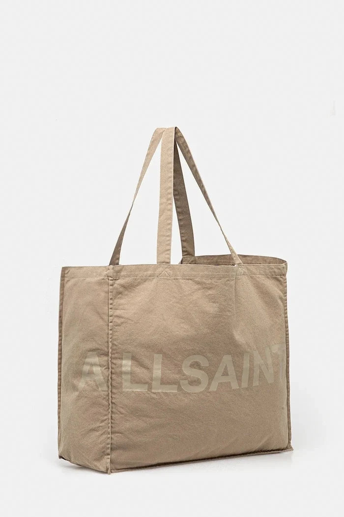 AllSaints BOLSO DE ALGODÓN GRANDE 46 x 42 x 19 cm