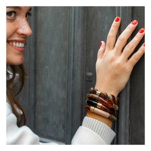 Pulsera Parabaya - Moca 3 | Marrón