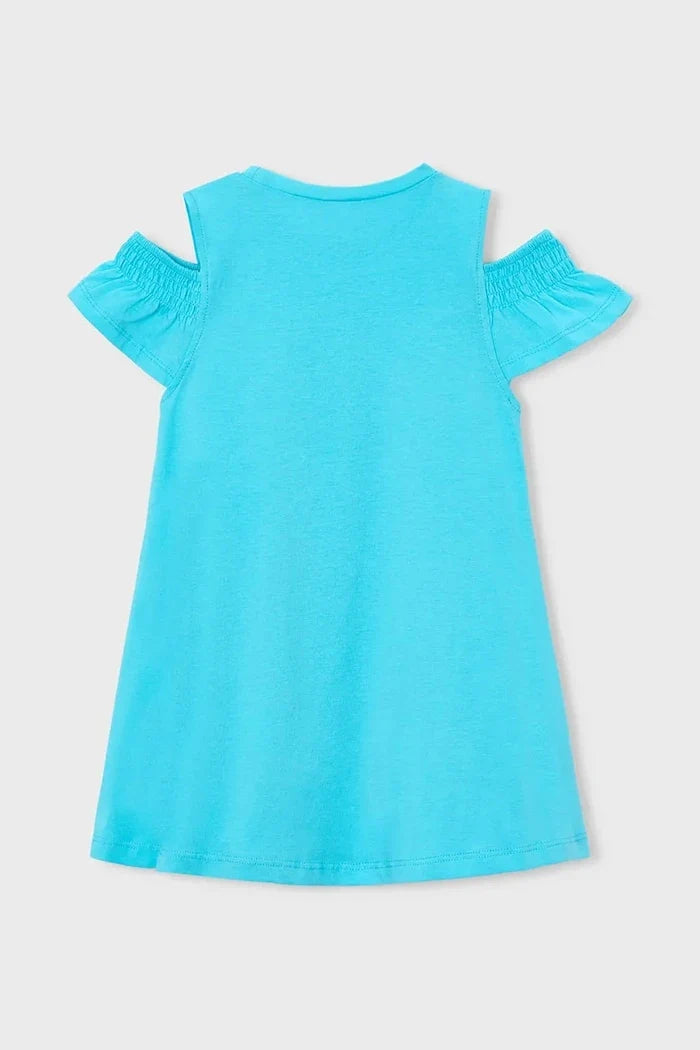 Vestido de algodón para niña Mayoral