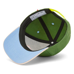 Hello Hossy - Gorra con visera curvada pequeña de algodón orgánico | Verde