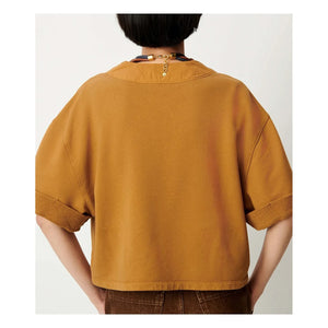 Sessùn - Camiseta Lift de algodón | Avellana