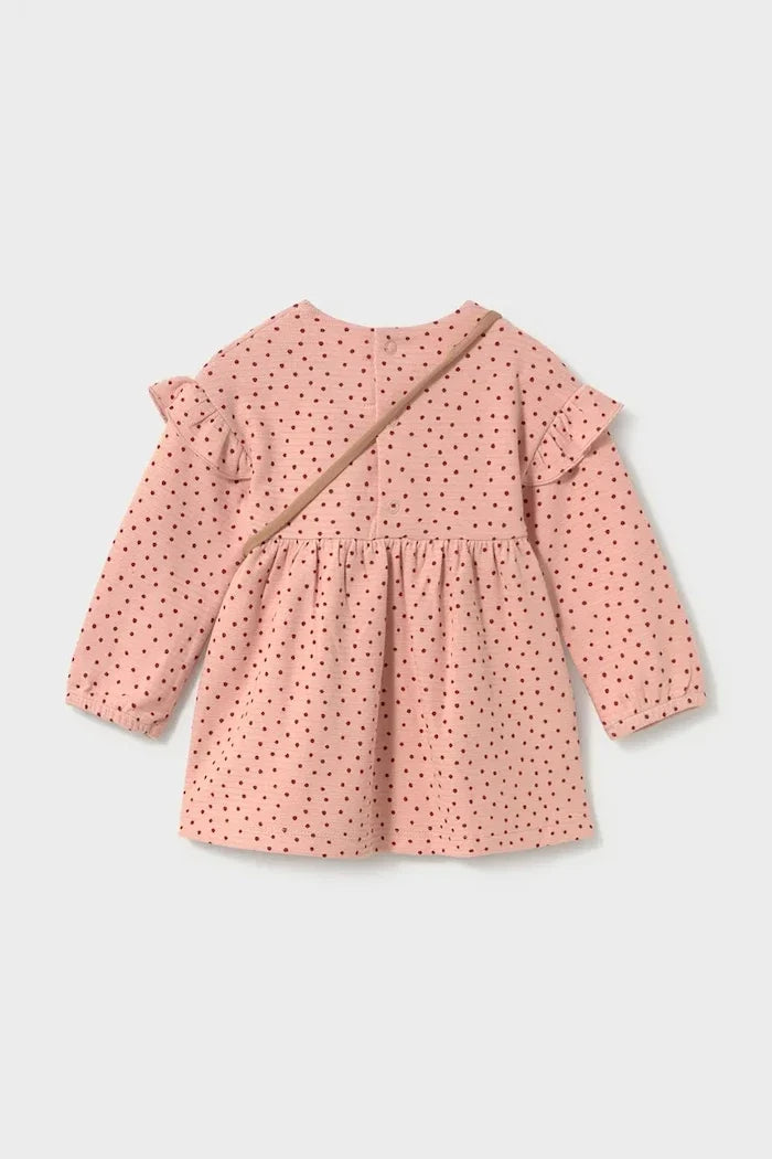 Vestido acampanado de algodón y elastano Mayoral