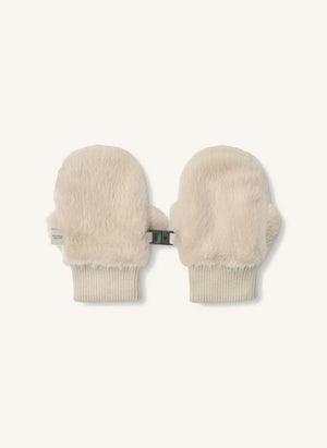 Liewood - Guantes de Piel de Conejo Lizzy de Fibra Reciclada | Beige