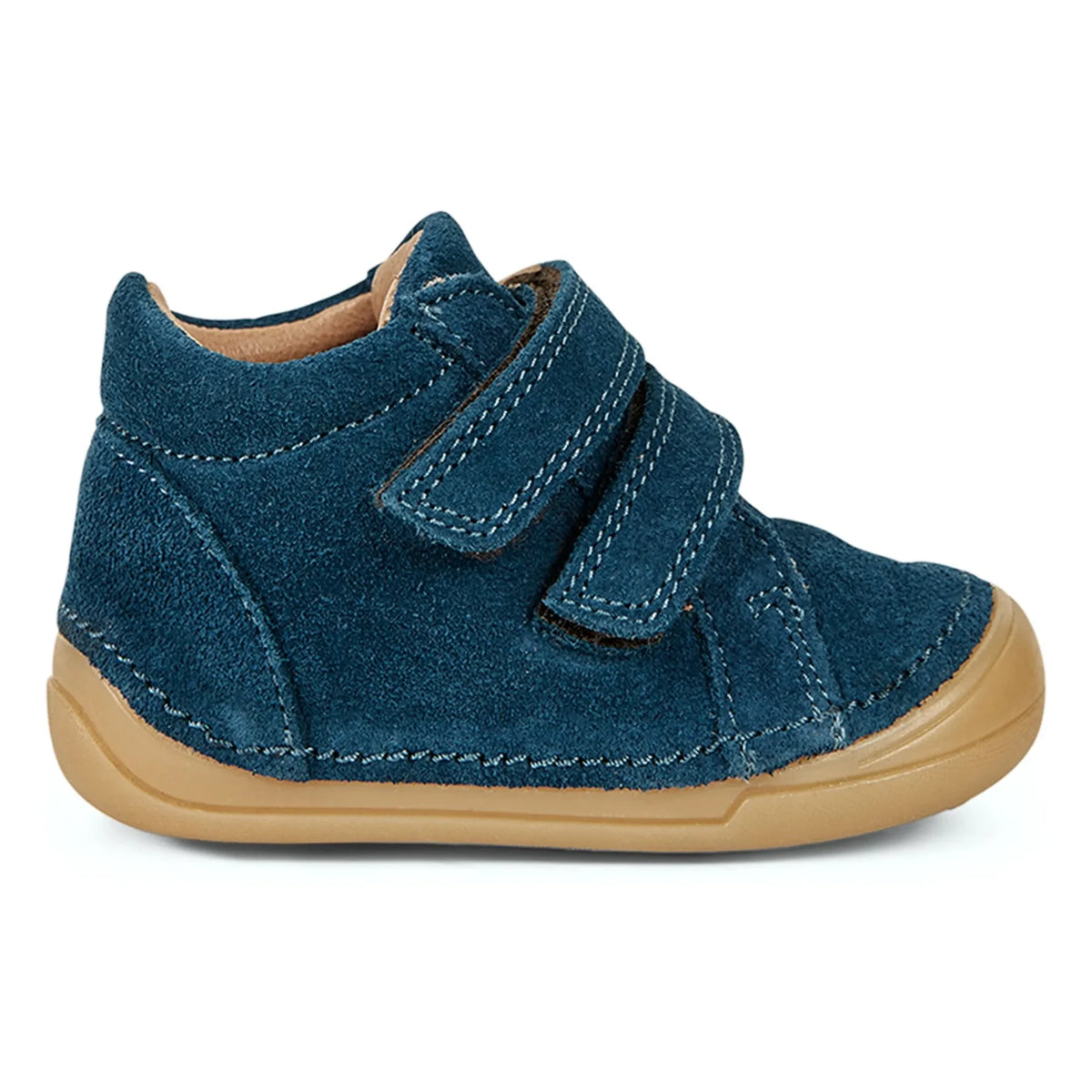 Petit Nord - Zapatilla deportiva Mini Bot con scratch en el tobillo | Azul