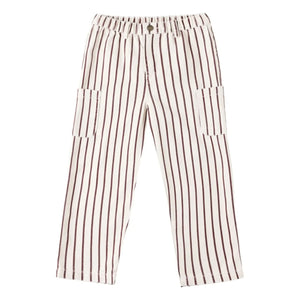 Rylee + Cru - Pantalones cargo a rayas | Crudo