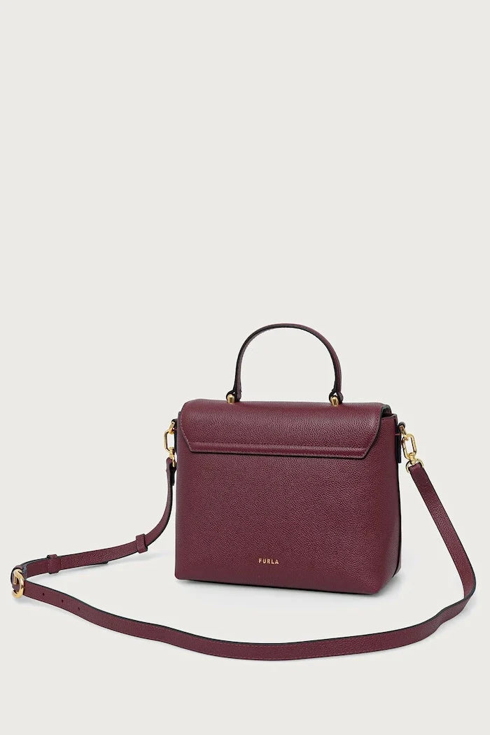 Bolso de mujer Furla Moonlight S con asa superior estructurado de piel