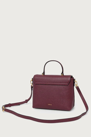 Bolso de mujer Furla Moonlight S con asa superior estructurado de piel