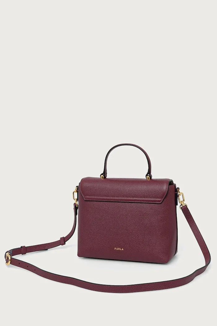 Bolso de mujer Furla Moonlight S con asa superior estructurado de piel