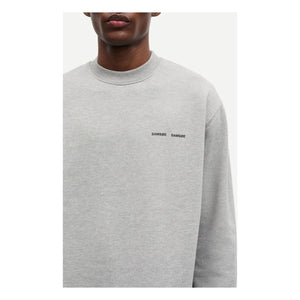 Samsoe Samsoe - Sudadera de cuello redondo Norsbro 11727 | Gris